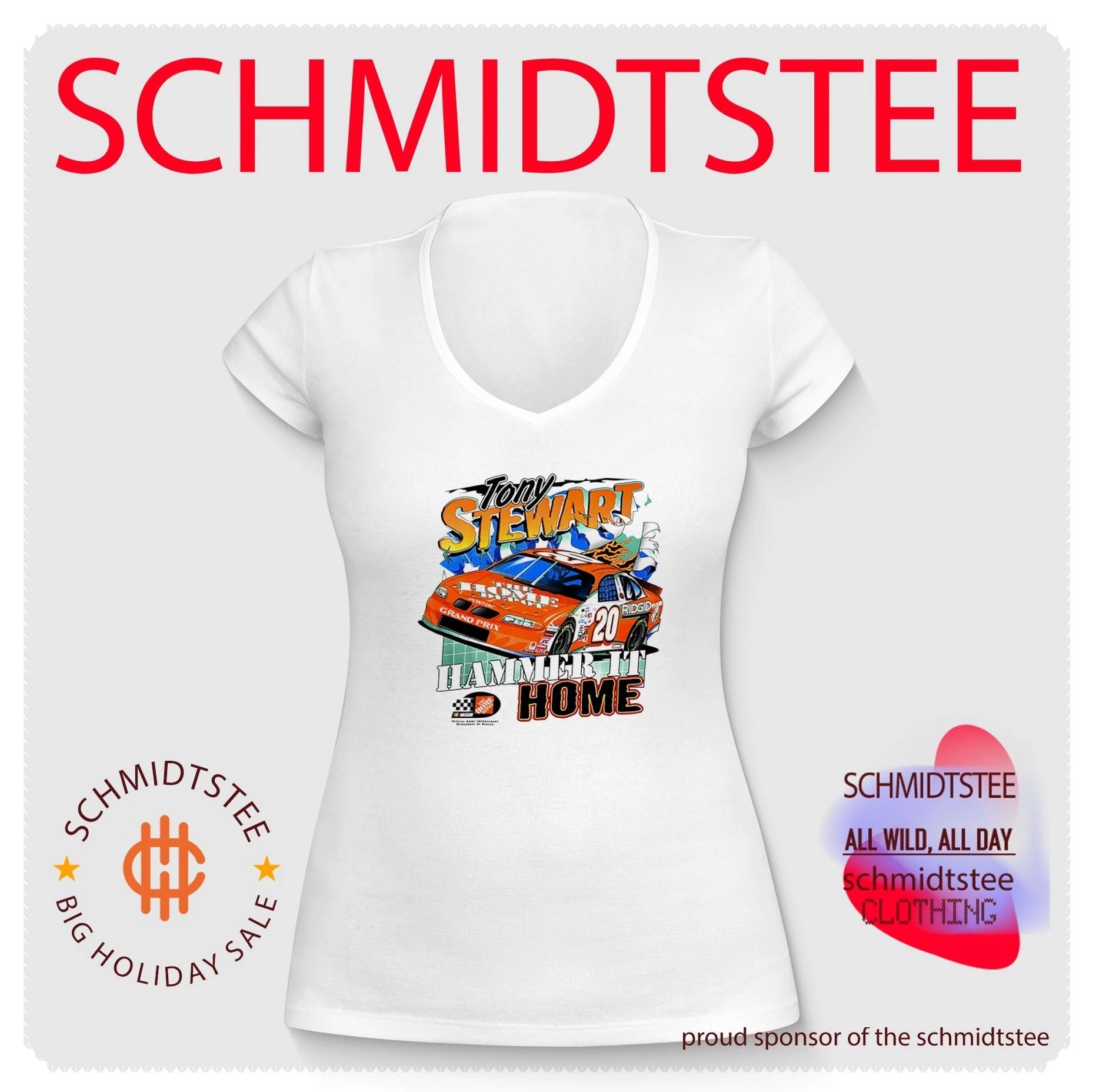 Tony Stewart Joe Gibbs Racing The Home Depot Hammer It Home shirt