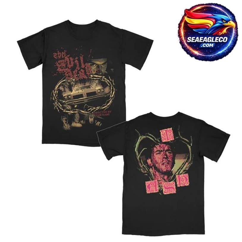 Graveyard Goods The Evil Dead 81 The Oldsmobile Two Sided Shirt