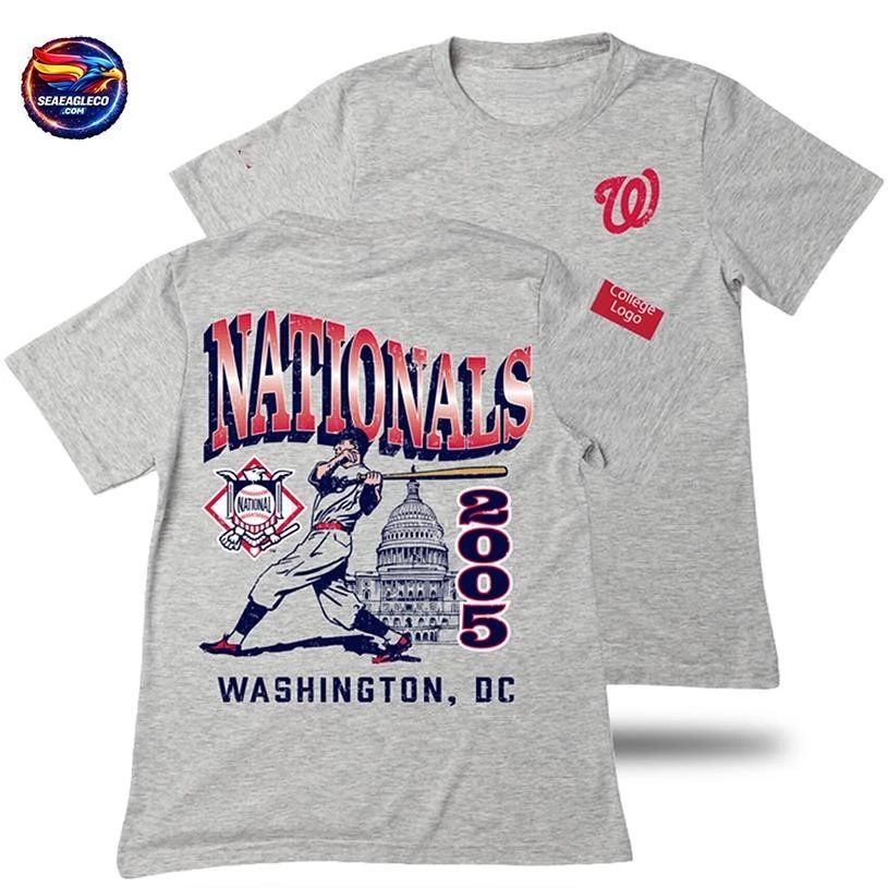 Nationals Georgetown University Night 2026 Two Sided Shirt