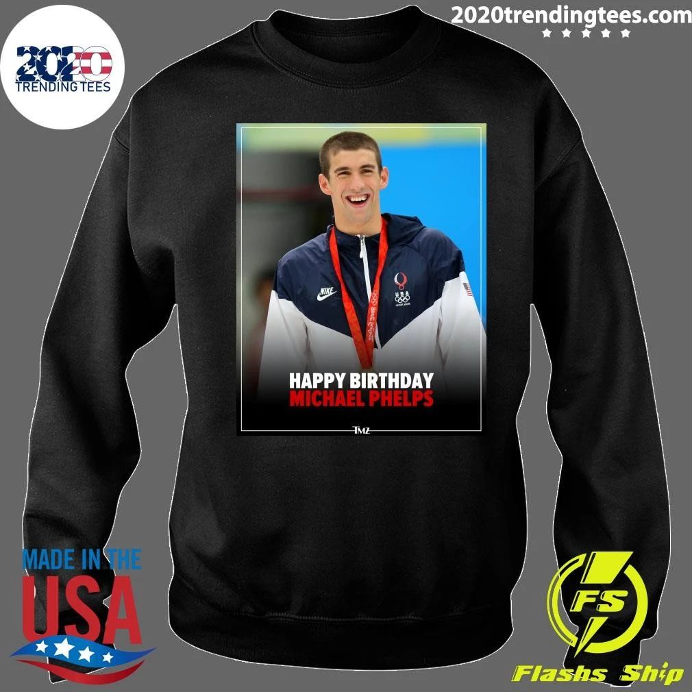 Happy Birthday To Michael Phelps Shirt