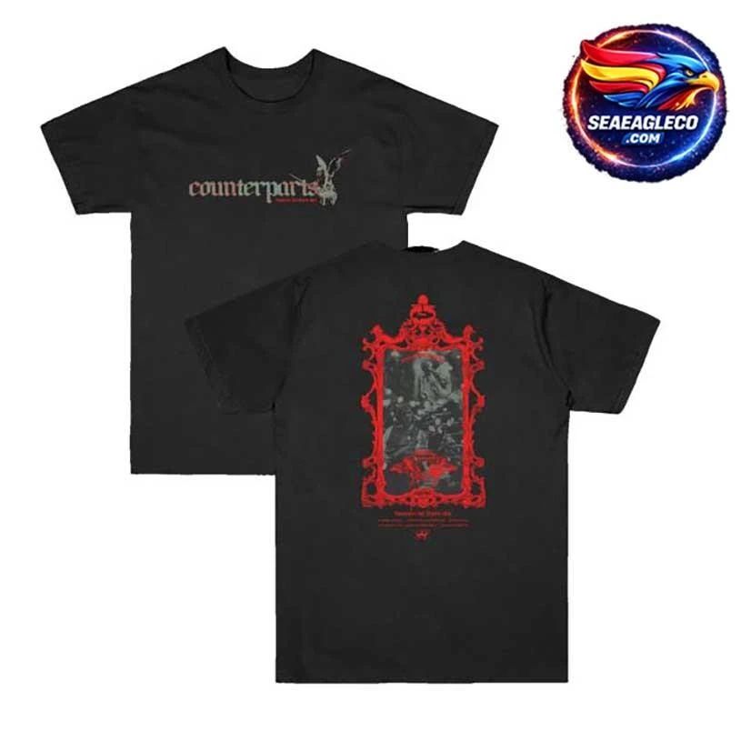 Heavenletthemdie Ridge Angel Black Two Sided Shirt