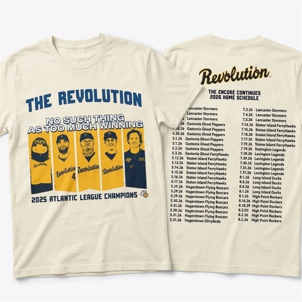 York Revolution 2025 Championship Concert T-Shirt