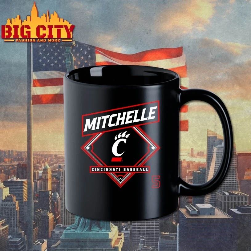 Christian Mitchelle Cincinnati Bearcats Baseball T-shirt