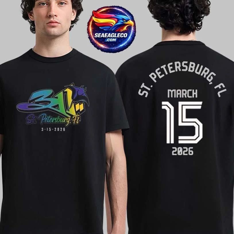 311 St Petersburg Florida 2026 Event At Vinoy Park On March 15 2026 Two Sided Shirt