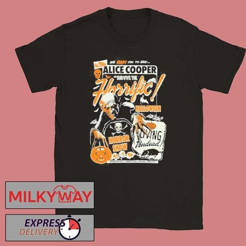 Alice Cooper Horrific Halloween Horror Show Shirt
