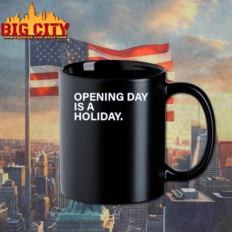 Opening Day Is A Holiday Baseball Graphic Shirt