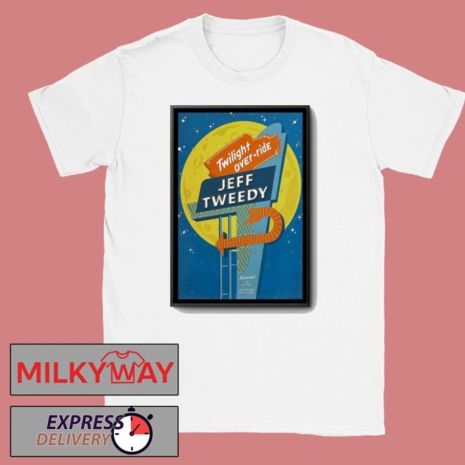 Jeff Tweedy Théâtre Beanfield in Montréal Oct 11 2025 Poster New shirt