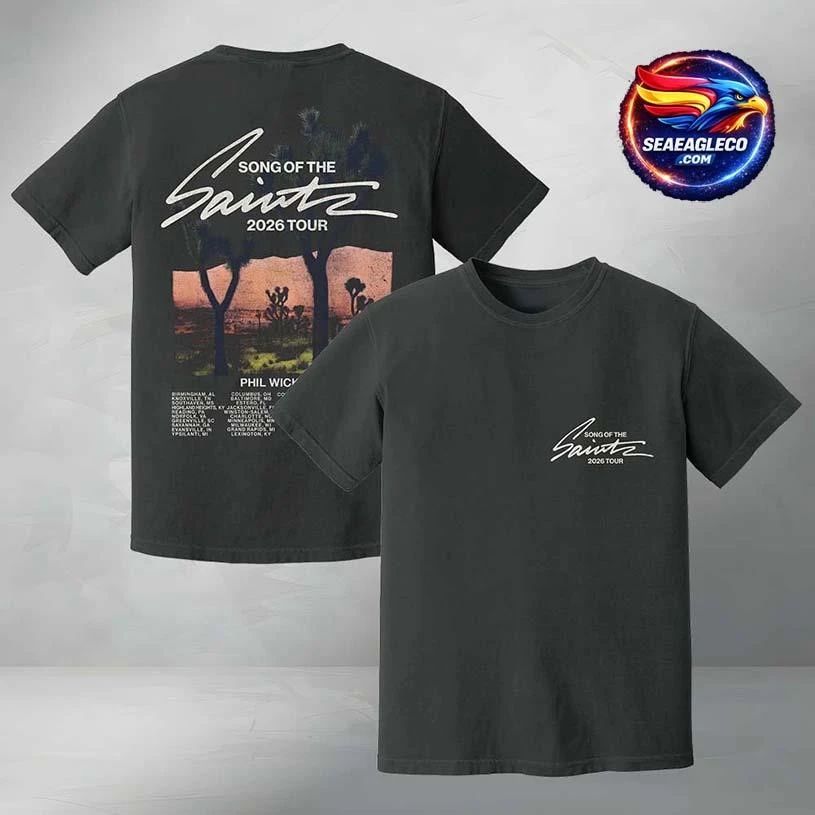Phil Wickham 2026 SOTS Desert Tour Two Sided Shirt