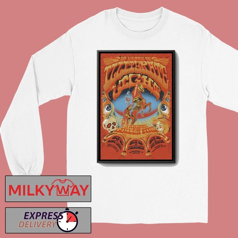 Illiterate Light 10 16-10 18 2025 Harrisonburg VA Poster shirt