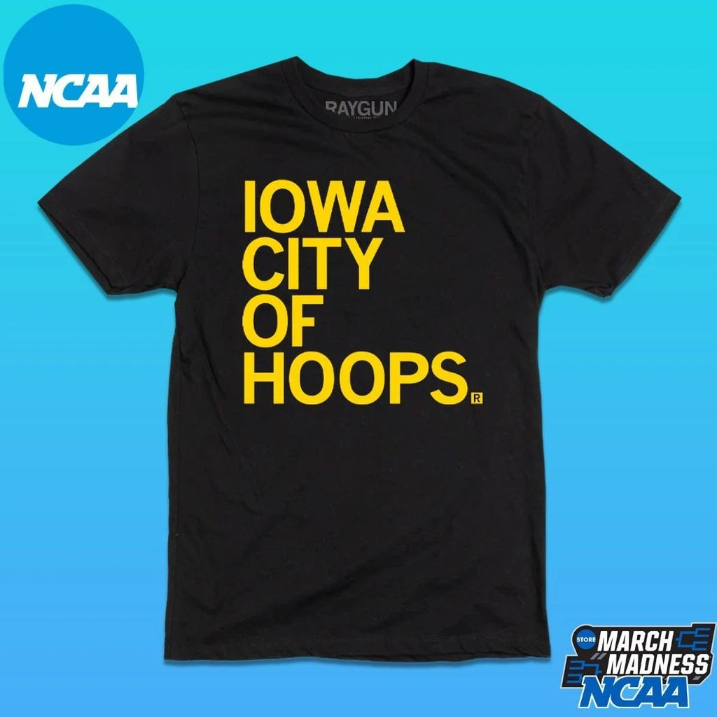 Iowa Hawkeyes City Of Hoops T-shirts