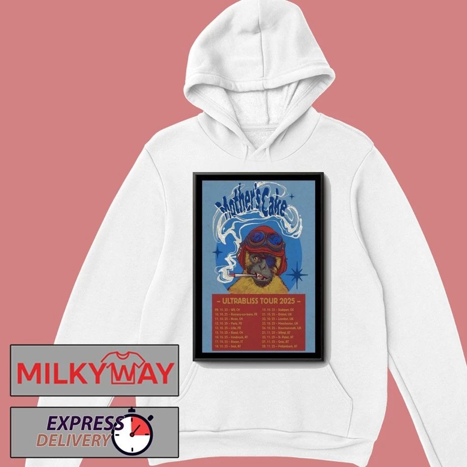 Mother’s Cake Ultrabliss Tour 2025 Poster shirt