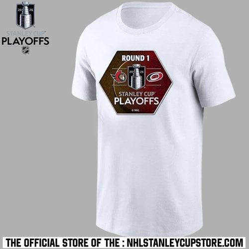 2026 Stanley Cup Playoffs Aminco R1 Matchup Ottawa Senators Vs Carolina Hurricanes Shirt