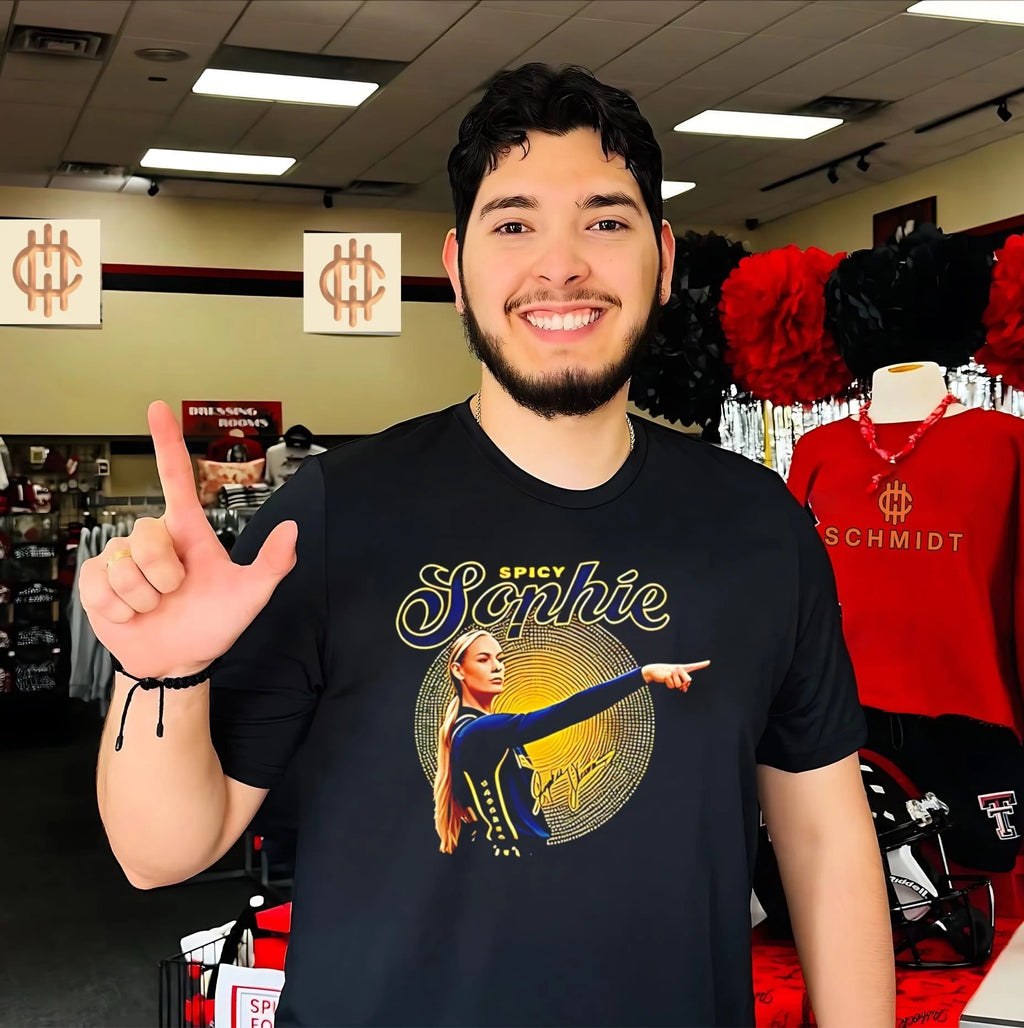 Indiana Fever Sophie Cunningham the spicy Sophie pointing shirt