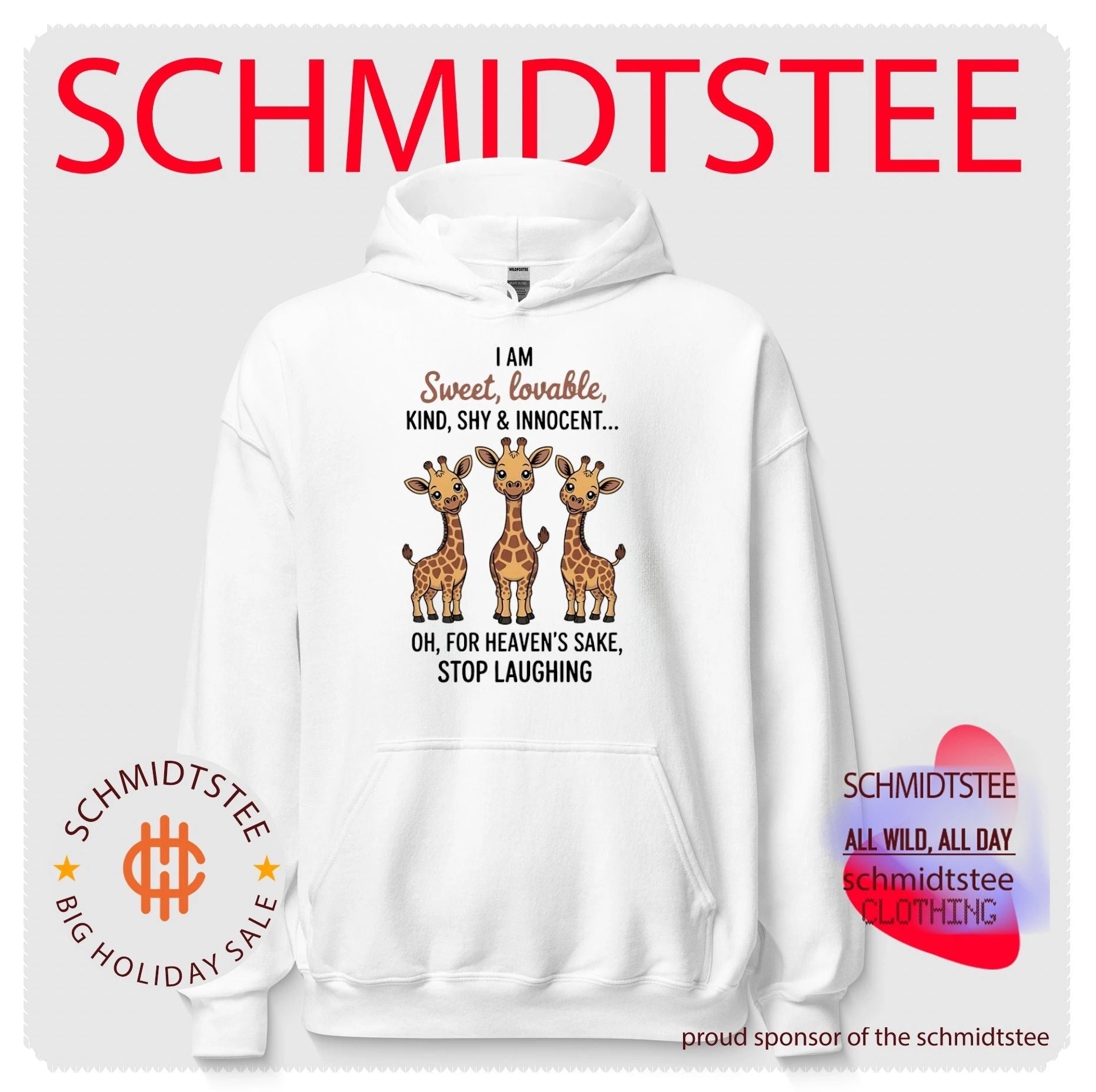 I am sweet loveable kind shy and innocent oh for heaven’s sake stop laughing shirt