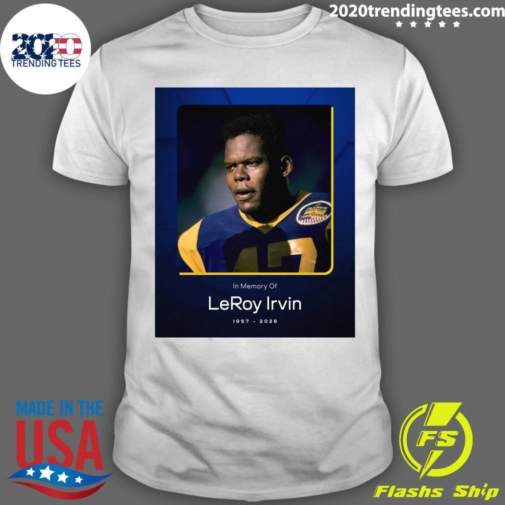 Rip LeRoy Irvin 1957-2026 Shirt