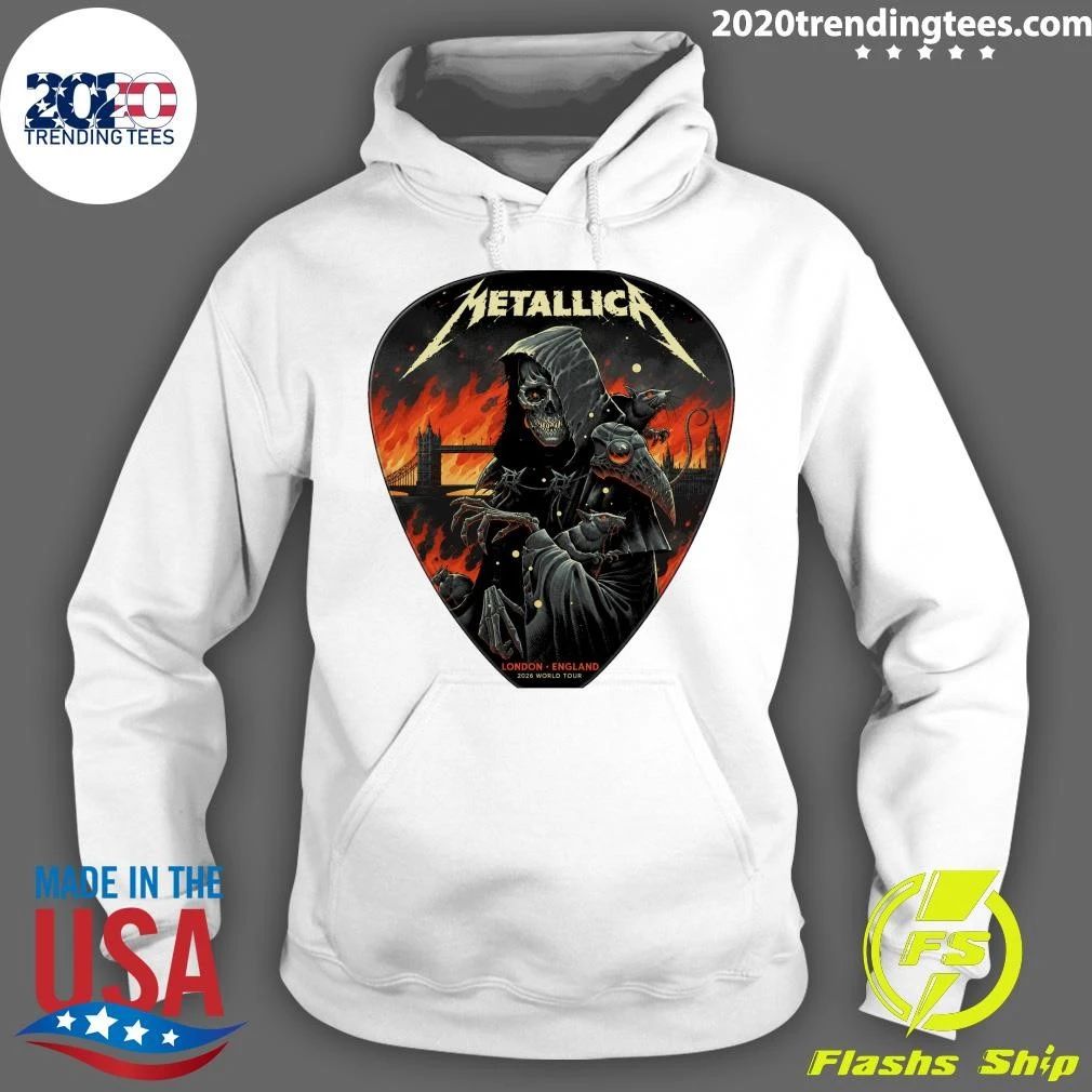 Metallica M72 London UK 2026 World Tour Shirt