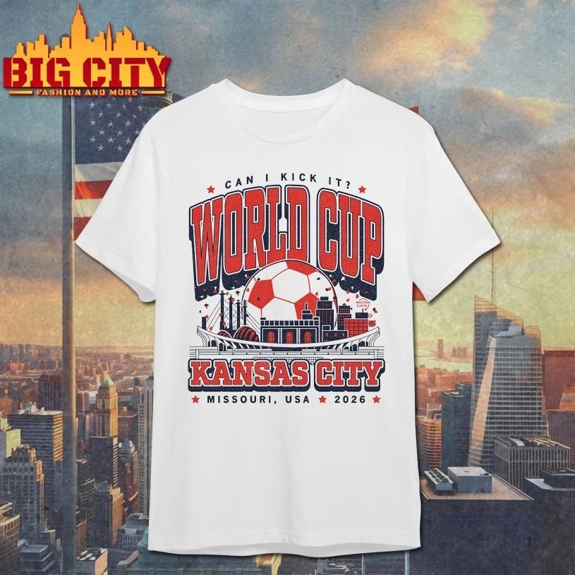 Can I kick it World Cup Kansas City Skyline T-shirt