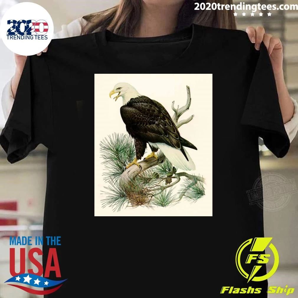Roger Tory Peterson Eagle Adult Stone 2026 Tee Shirt