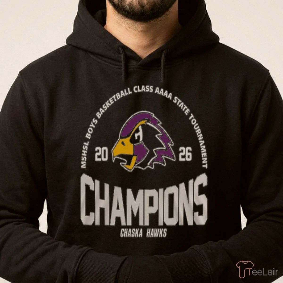 Chaska Hawks MSHSL Boys Basketball Class AAAA State Tournament Champions Shirt