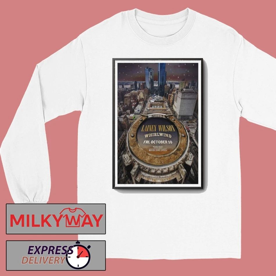 Lainey Wilson Live In New York Poster 2025 shirt