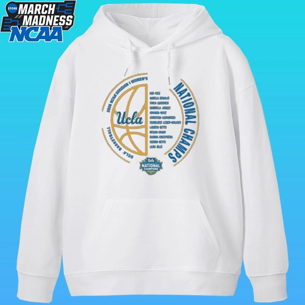 Ucla Bruins Women’s Basketball National Champs NIL Team Shirt