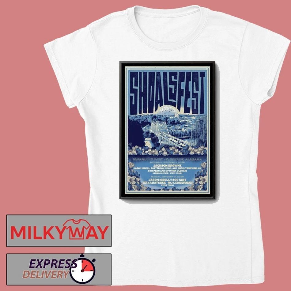 ShoalsFest Fall Tour 2025 McFarland Park Florence Poster shirt