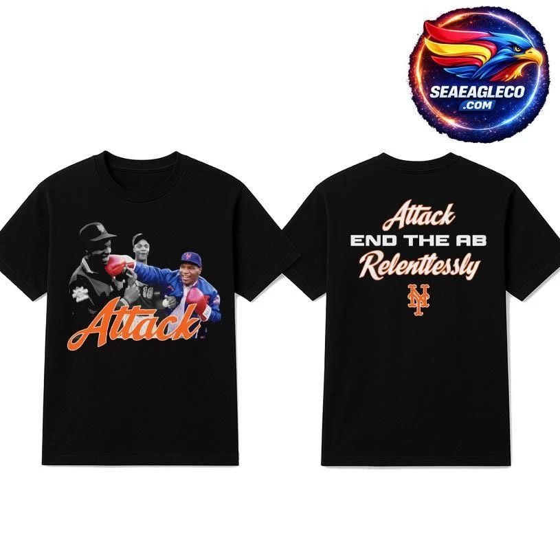 Mike Tyson Mets Attack End The AB Relentlessly Two Sided Shirt