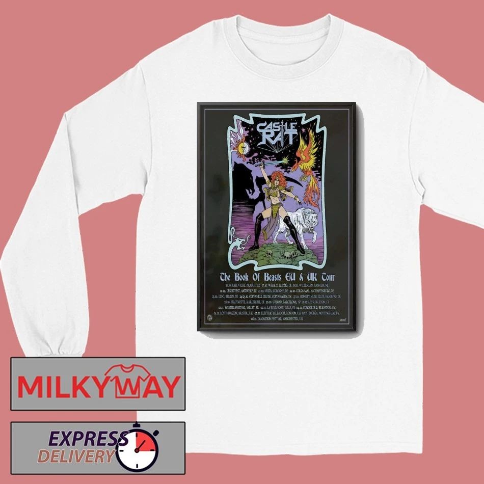 Castle Rat The Book Of Beasts EU-UK 2025 Event Poster shirt