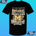 Michigan Wolverines Women’s 2026 Men’s Basketball National Champions Plus Shirt