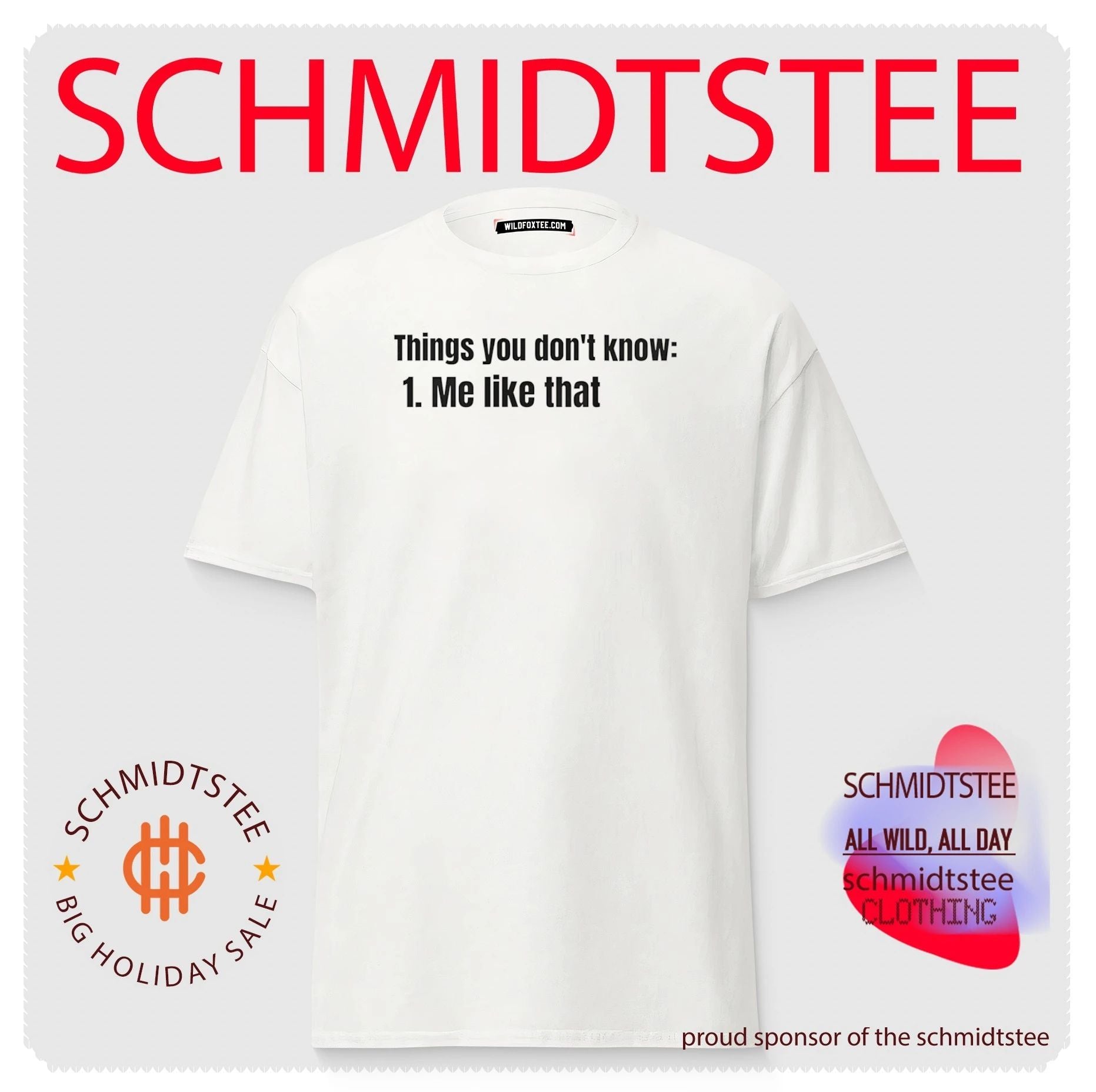 Things You Don’t Know 1 Me Like That funny quote shirt