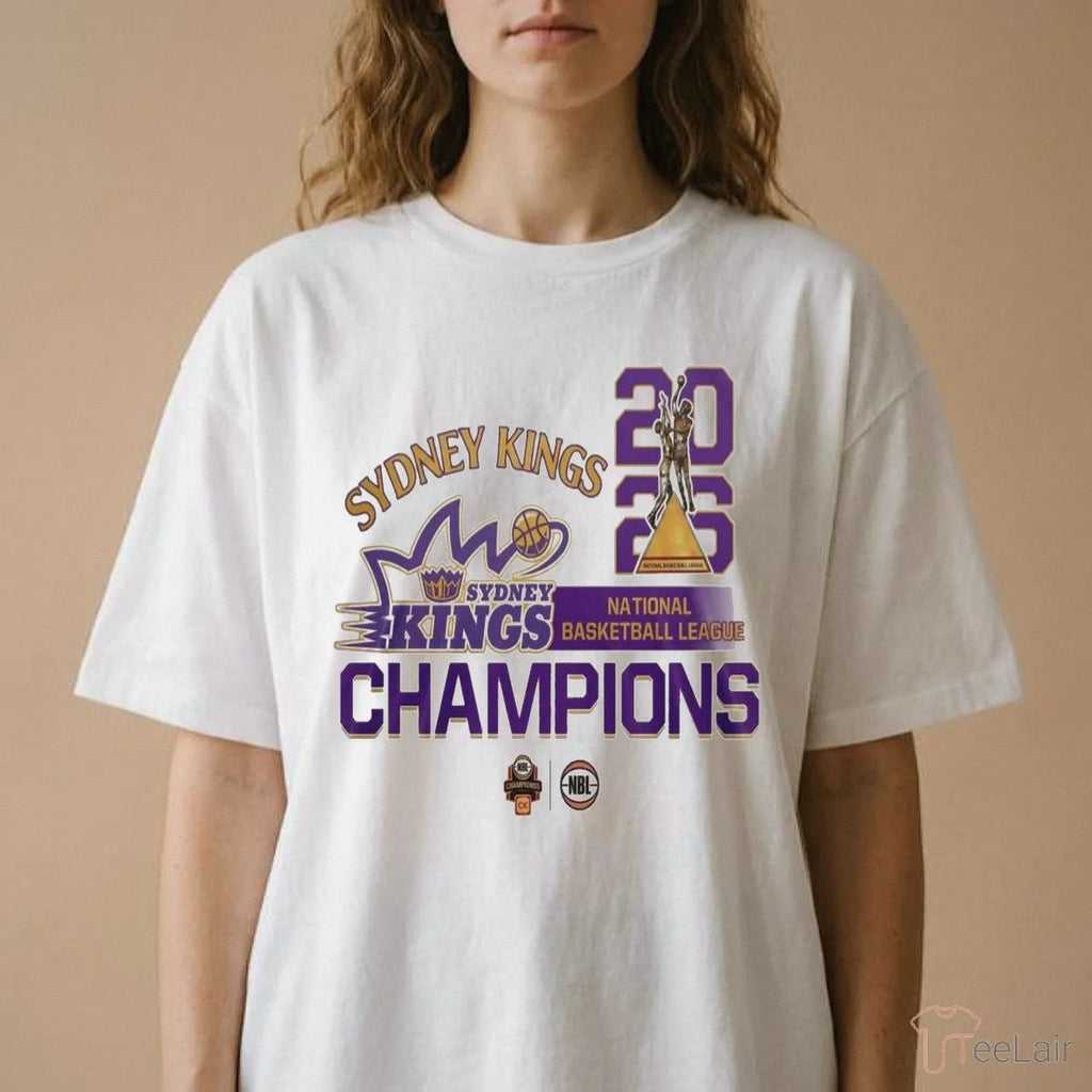 Sydney Kings 2026 NBL Sydney Kings National Basketball League Champions Shirt