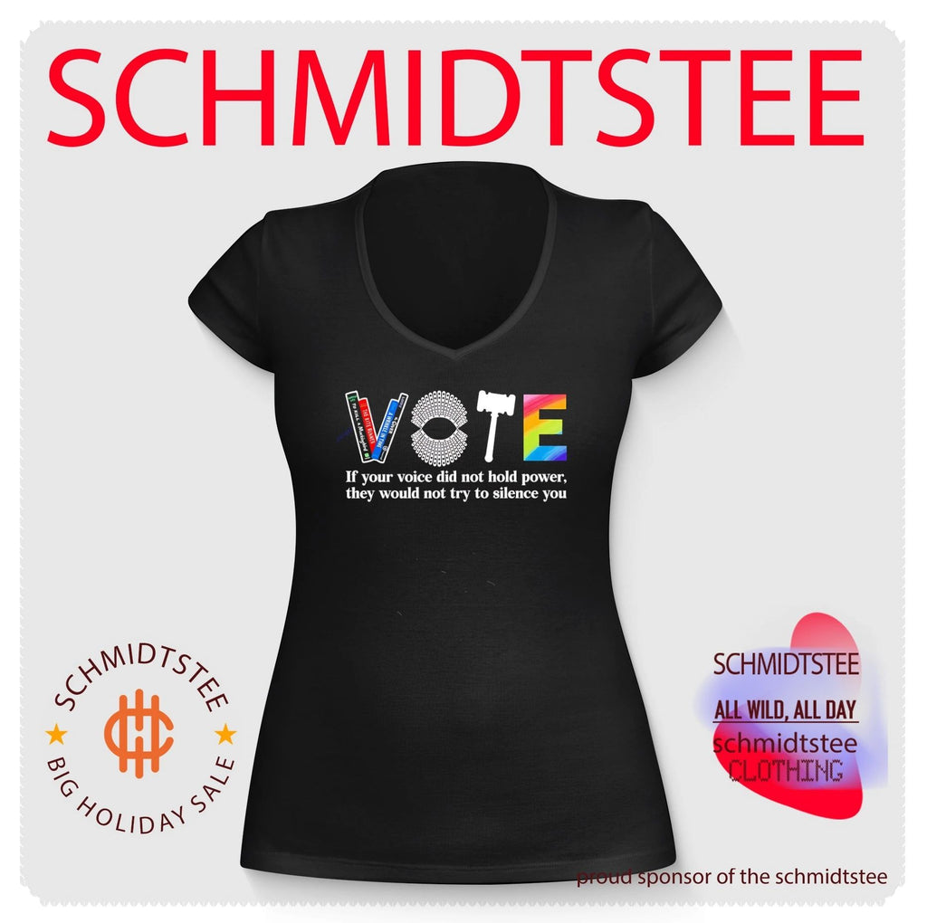 Vote if your voice did not hold power they would not try to silence you shirt