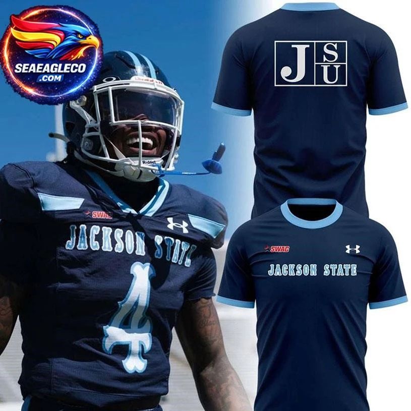 Jackson State Tigers Classic Uniform 2026 Throwback Night Two Sided Shirt