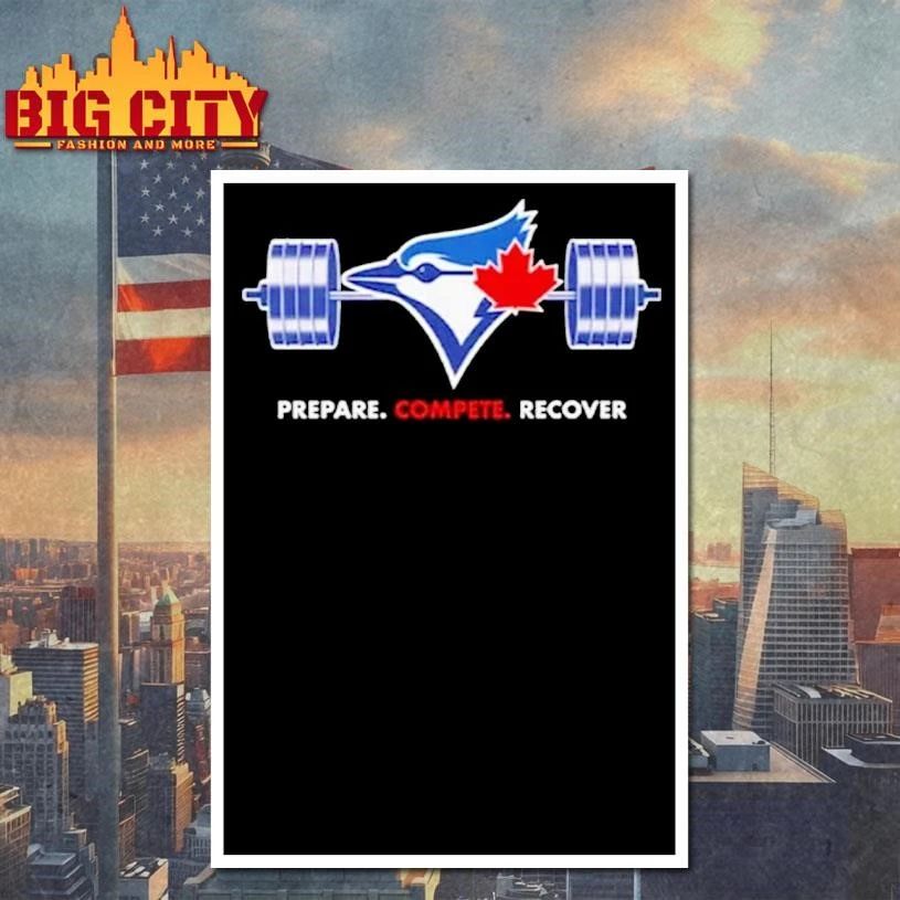 Kazuma Okamoto Toronto Blue Jays Prepare Compete Recover Graphic Shirt