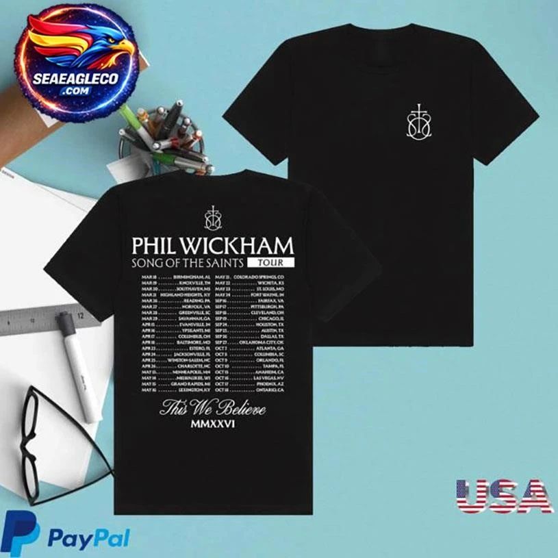 Phil Wickham Sots Classic Tour Two Sided Shirt