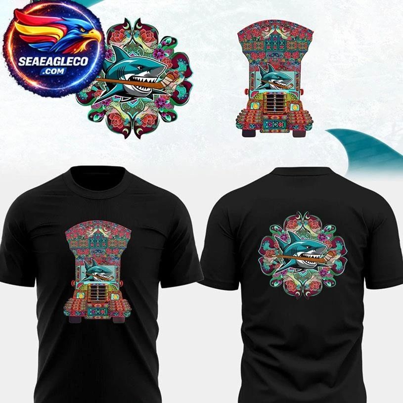 San Jose Sharks South Asian Night 2026 Celebrate Two Sided Shirt