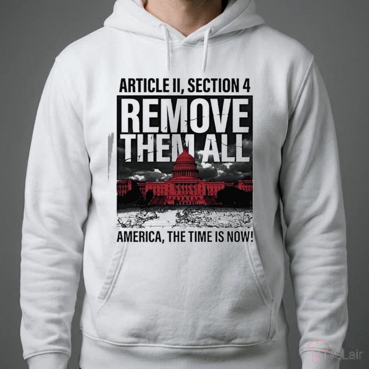 White House Article Ii Section 4 Remove Them All America The Time Is Now Shirt