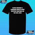 Olivia Rodrigo & Cameron Winter Were Spotted Together On Tax Day 2026 Shirt