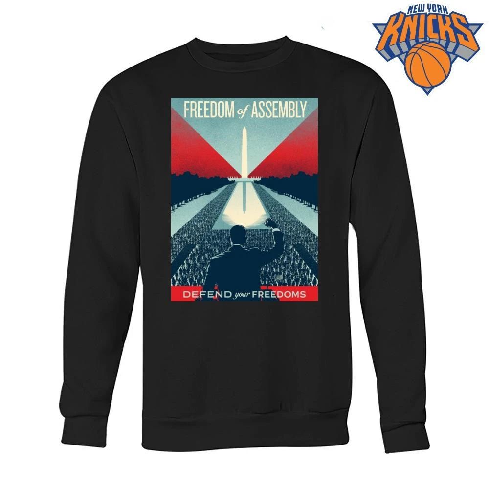 Freedom of Assembly Civil Rights Protest Defend Your Freedoms Shirt