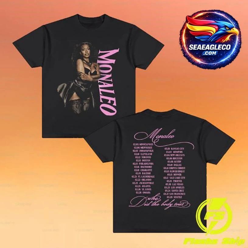 Monaleo Monaleo Rap Two Sided Shirt