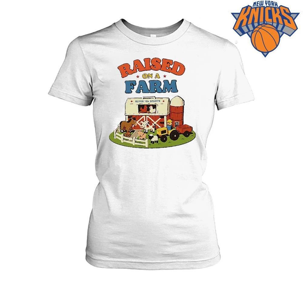 Raised on a Farm Super 70s Sports vintage style shirt