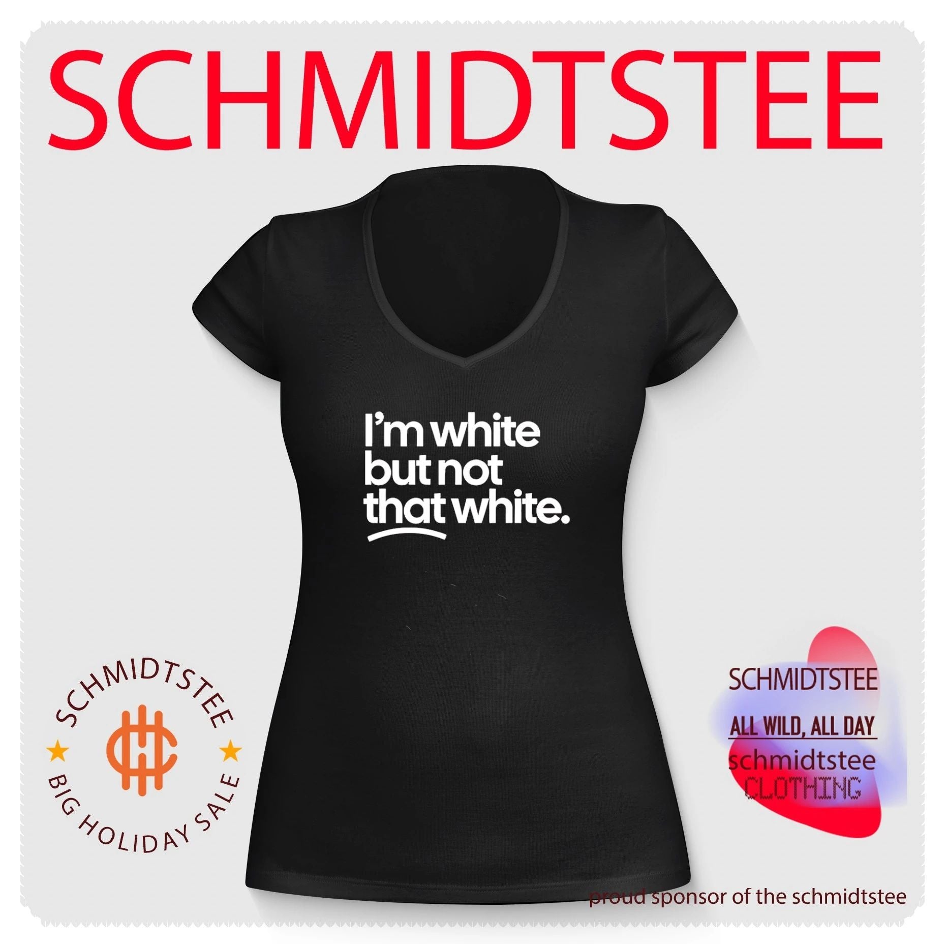 I’m white but not that white shirt