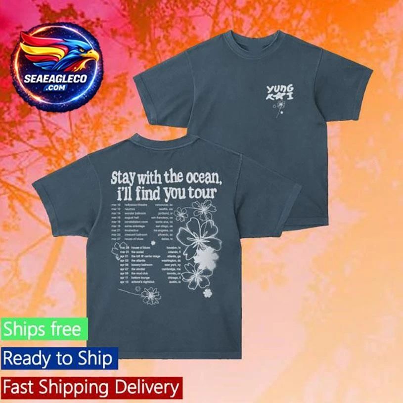 Yung Kai Stay With The Ocean Tour Two Sided Shirt