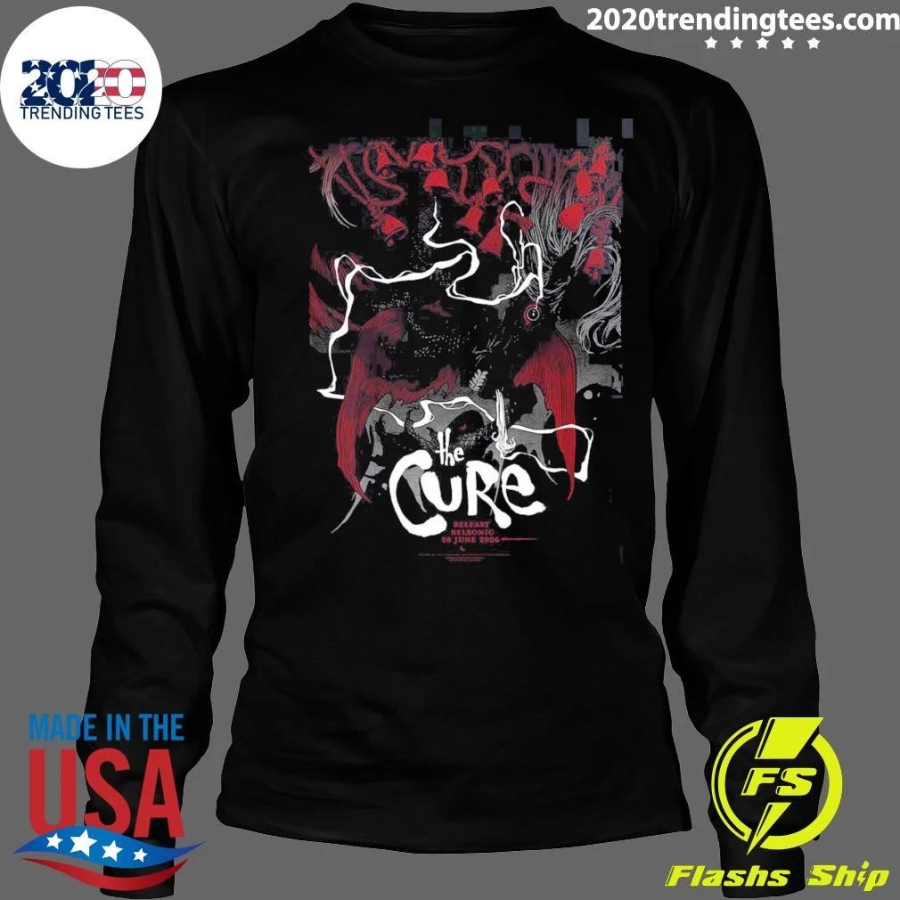The Cure Belfast 2026 Limited Edition Event Shirt