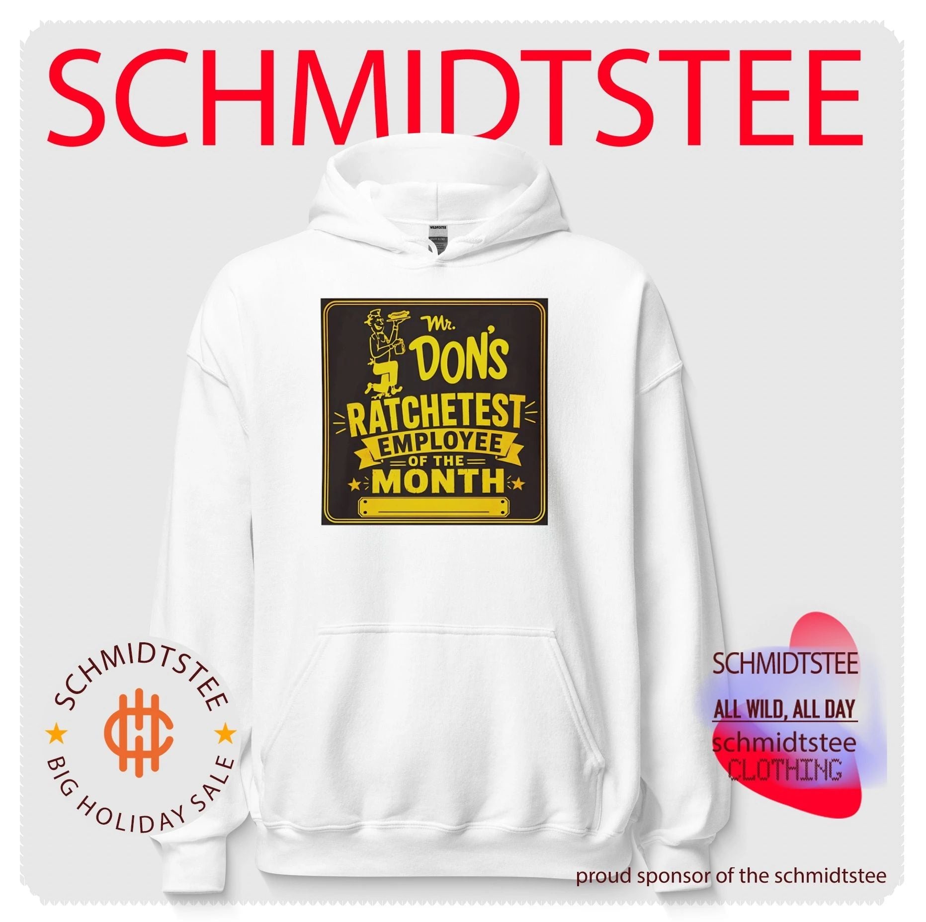 Mr Don’s Ratchetest Employee of the Month Vintage Sign shirt