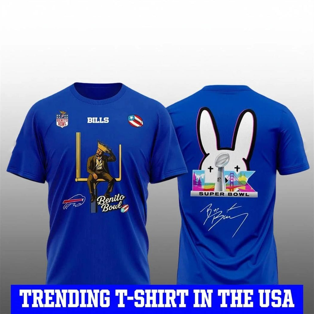 Bills x Bad Bunny 2026 Bowl LX Halftime Show Shirt