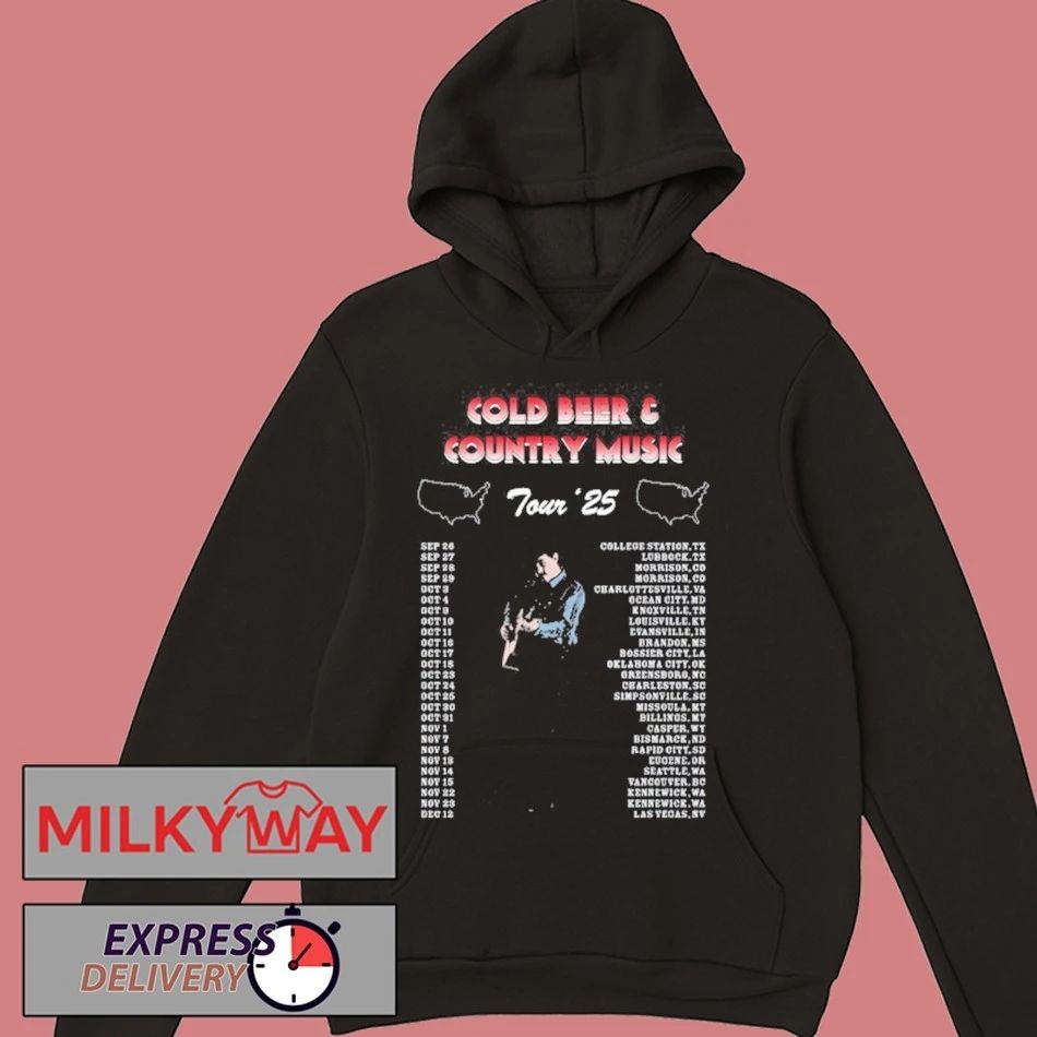 Zach Top Cold Beer And Country Music Tour 2025 Shirt