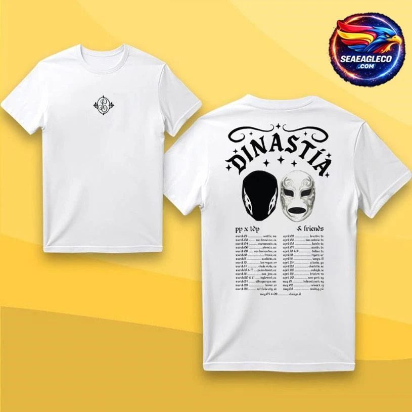 Dinastia Tour Luchador Dateback 2026 Two Sided Shirt