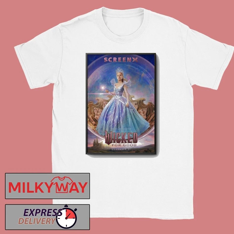 Wicked For Good Screenx November 21 2025 Poster shirt