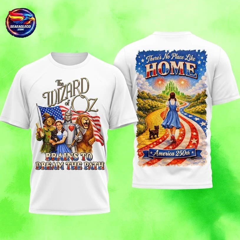 Wizard Of Oz America 250Th Anniversary Two Sided Shirt